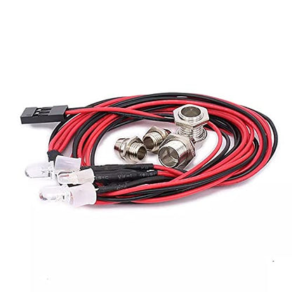 Replacement Part For LED Light Body Shell Roof Mount Light Set Light For 1/8 1/10 1/16 1/18 RC Car Truck Crawler FTX