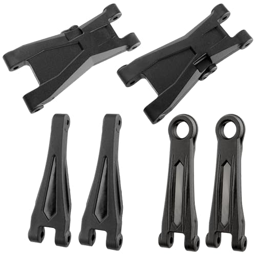 Front & Rear Lower Upper Suspension Arm Set PX9311-12 Accessory Replacement Spare Parts for 1/16 Scale 9309E 9308E RC Car Trucks