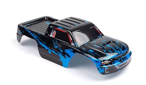 SummitLink Custom Body Compatible for 1/10 Scale RC Car or Truck (Truck not Included) (Muddy Blue Over Black) - style: Muddy Blue Over Black