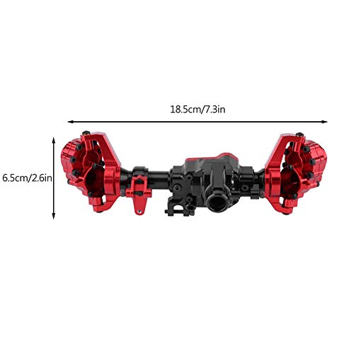 Portal Axles, Metal Front Rear Portal Axles for Traxxas TRX-4 1/10 Scale Model Car Accessory Eco-Friendly Durable and Not Easy to Deform