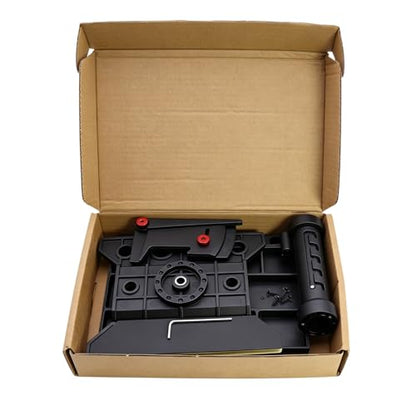 1/12 1/14 1/16 1/18 1/24 RC Car Plastic Repair Work Stand 360° Rotation Multifunctional with Angle Gauge & Magnetic Screw Tray