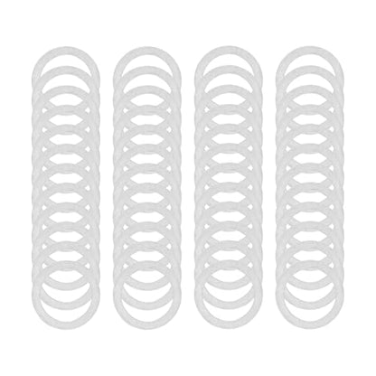 M12x16mm Thin Shim Washer Set for Mechanical DIY,48pcs 304 Stainless Steel | Precision spacer set with 0.1,0.2,0.3,0.5mm thicknesses,12 pcs each,for M12 bolts,electronics and component alignment - size: M12x16