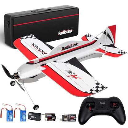 Radiolink A560 6 Flight Modes RC Airplane, Easy to Fly RTF RC Airplanes | RC Airplanes, 2.4Ghz Remote Control, Byme-A Gyro FC, Brushless Motor, for Men, Women, Adults, Beginner, Experienced