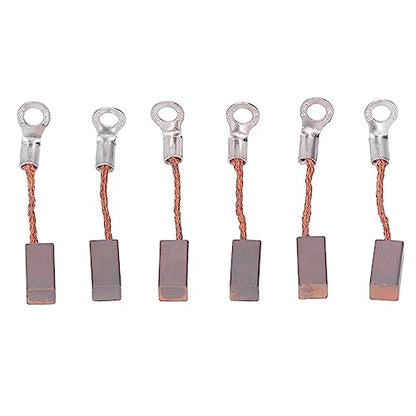 6pcs RC Carbon Motor Brush Climbing Car Brush Motor 35mm Replacement Part for 540 550