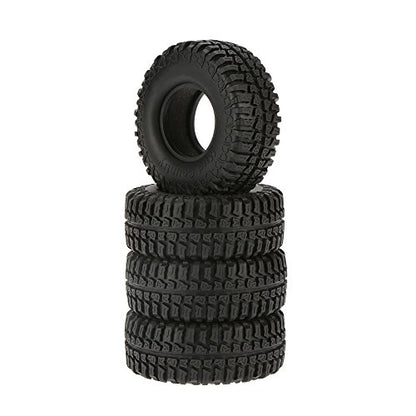Goolsky 4Pcs Austar 1.9" 100mm 1/10 Scale Tires for 1/10 RC4WD D90 Axial SCX10 RC Rock Crawler