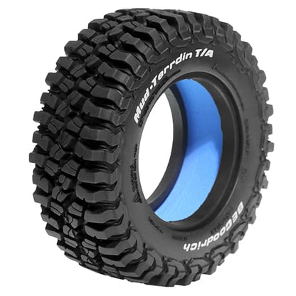 STMU 4Pcs 1/12 RC Crawler Car 1.9in Crawler Tires OD 89.5mm*32mm Compatible with D90 4WD RC, Compatible with 1/12 RC Crawler MJX H12Y+ MN128 (Tires) - color: Tires