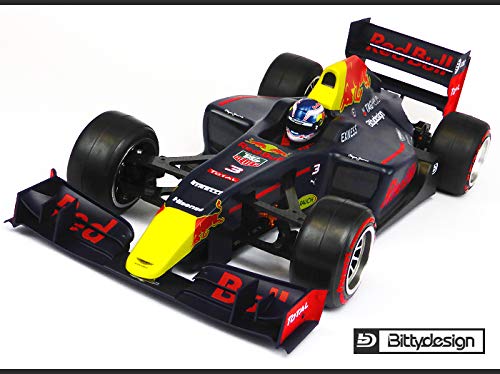 Type-6R 1/10 F1 Body (Clear) (Light Weight) / BittyDesign / BDYF1-T6R
