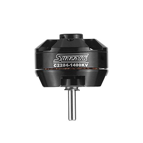 Goolsky Surpass High Performance 2204 1400KV 14 Poles Brushless Motor for RC Airplane Fixed-Wing