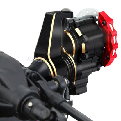 Brass Caster Blocks Protal Drive C Hub Carrier Upgrades Part for TRX-4/TRX-6 Crawler RC Car,ARRCat Brass Caster Blocks Protal Drive C Hub Carrier,Black