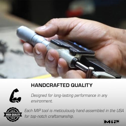 MIP Metric Ball End Set 9616 (2.0mm, 2.5mm, 3.0mm) – Speed Tip 1/4" Drive Hex Allen Driver Bits and Wrenches for RC Car Repairs – Gen 2 Tools – Made in USA - size: 2.0mm / 2.5mm / 3.0mm - Ball End Hex Set