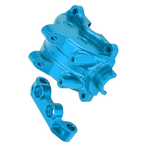 7075 Aluminum Alloy Differential Housing Case Compatible with -02-02T RC Car Upper Arm Mount Blue Metal Cover for /10 Scale Chassis Upgrade - color: Blue