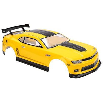 1/10 Scale RC Car Body Shell with Front & Rear Wing for 26cm Wheelbase Racing Cars, Remote Control Car Body for 1/10 Scale