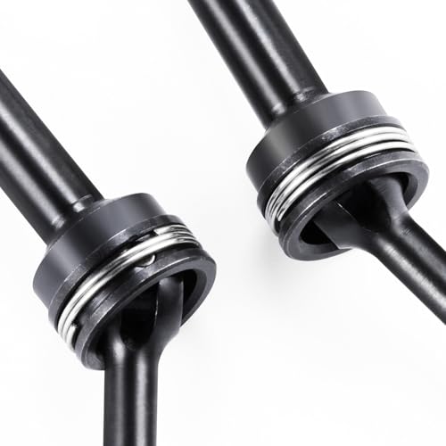 2PCS Steel Universal CVD Drive Shaft CVD Driveshaft Dogbone Joint TT02 Front Rear CVD Drive Shaft Compatible with Tamiya TT02 1/10 RC On Road Touring Car (TT02 Universal CVD Drive Shaft) - color: Tt02 Universal Cvd Drive Shaft