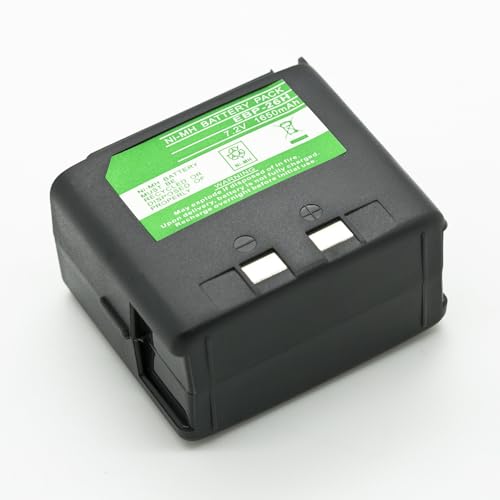 ExpertPower® 7.2V 1650mAh NiMH Replacement Battery for Alinco EBP-20N, EBP-24N, EBP-26N – Compatible with DJ-180, DJ-280, DJ-480, DJ-580, DJ-582 Series Two-Way Radios - size: EBP-24