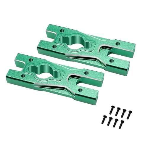 Aluminum Alloy Car Shell Fixed Seat RC Upgraded Parts for LOSI 1/18 Mini LMT 4X4 Brushed Monster Truck RTR-LOS01026 RC Car (Green) - color: Green