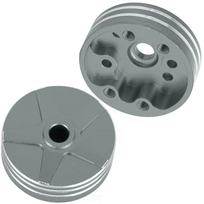 RC Differential Case Upgrades Part for 1/10 Slash 2WD VXL,Stampede 2WD VXL XL-5,Rustler 2WD VXL XL-5,Bandit 2WD VXL,Aluminum Alloy Differential Case Hop Ups,Titanium - color: Titanium - (Upgrades)