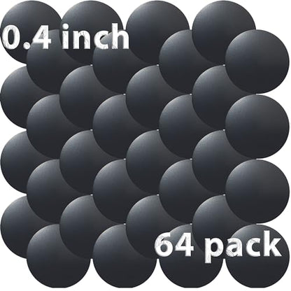 Cell Phone Metal Stickers 0.4 inch for Magnetic Car Mount. Replacement Set of 64 Mini Magnet Metal Plates. Silver Car Sticky Small Round Iron Discs with 3M Adhesive Backing for Case, DIY, Crafts. - color: Round 0.4" [64 Pack]