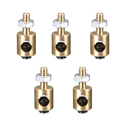 uxcell Linkage Stoppers Connecting Servo Arm,Push Rod for RC Airplane,D5x3mm 5pcs