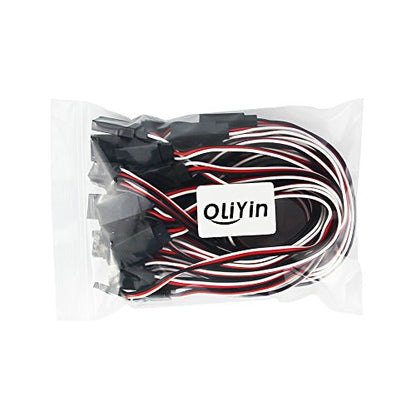 20pcs 11.81inch 30cm 300mm RC Servo Extension Cord Cable Wiring Lead for RC Car Helicopter
