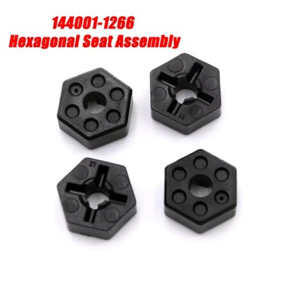RC Car Accessories Compatible with Wltoys 144001 124016 124017 124018 124019 RC Car Parts 12mm Hexagonal for Seat Assembly-1266