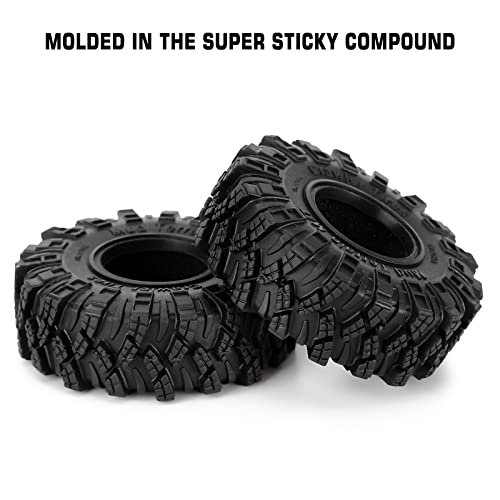INJORA 1.0 62 * 20.5mm S5 Crawler Kraken Claw Tire for 1/24 1/18 RC