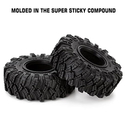INJORA 1.0 62 * 20.5mm S5 Crawler Kraken Claw Tire for 1/24 1/18 RC