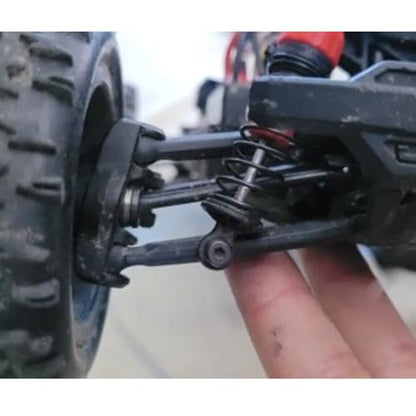 Assembled Differential for 1/18 Granite GROM 1/14 Mojave,CVD Shaft Dogbone CVD Joint Universal Axle Set,Accessories for ARRMA 1/18 2S Granite Granite GROM (Blue&Silver) - color: J-038