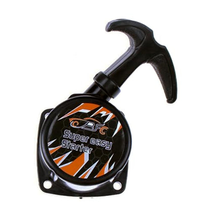 Super Easy Pull Starter (Black) | for 23cc-36cc Zenoah CY Rovan Top Speed Engine for 1/5 HPI ROFUN KM Baja LT FG GoPed RedCat Rc Car Parts - color: Black