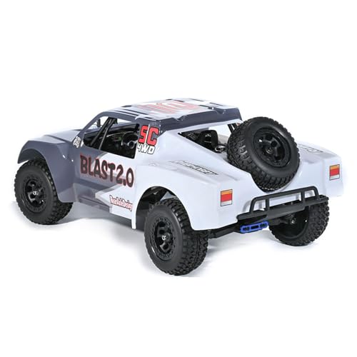 TOUCAN RC HOBBY 1/8 RH820 Radio Control Short Course Truck 4X4 RC Off Road Car 60-70KM/H High Speed Model Vehicle 3660 Brushless Motor for Age 14+ - color: Gyw