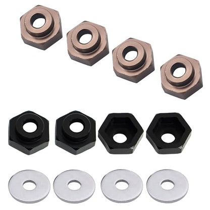 12mm to 17mm Metal Wheel Hex Adapter Converter & 12mm to 17mm Metal Wheel Hex Adapter Drive Hub