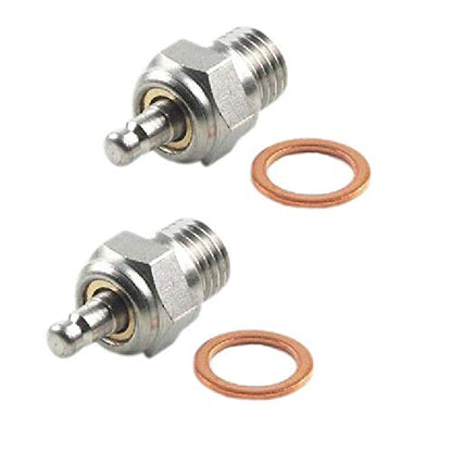 2Pcs N4 Hot Spark Glow Plugs No.4 & RC Igniter Engine Starter & Glow Plug N4#4 NO.4 Medium Hot Spark 70117