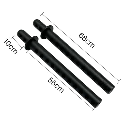 8packs 68mm Plastic Body Post RC Car Shell Holder Mounts Compatible with 1/10 4WD Remote Control Car Off-Road Buggy Truck