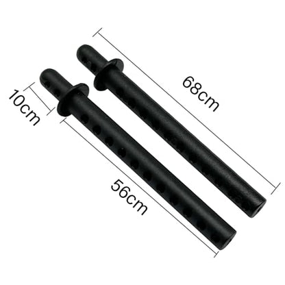 8packs 68mm Plastic Body Post RC Car Shell Holder Mounts Compatible with 1/10 4WD Remote Control Car Off-Road Buggy Truck