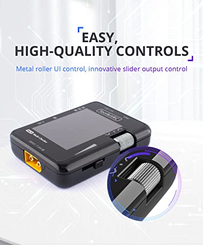 ToolkitRC MC8 Mini Size Cell Checker 32 Bit Battery Multi-Checker PWM Output PPM SBUS Readout for lipos ESC Servo Tester Tool Multi Tool with USB-C Fast Charging
