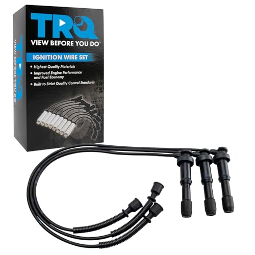 TRQ Ignition Engine Spark Plug Wire Kit Set Direct Fit - style: IWA69078