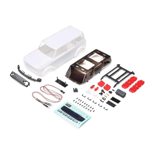 Axial Body, White: SCX24 Ford Bronco, AXI200009