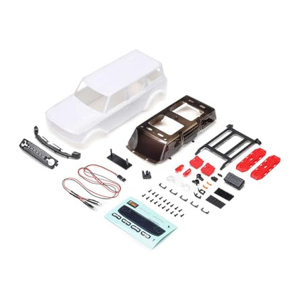 Axial Body, White: SCX24 Ford Bronco, AXI200009