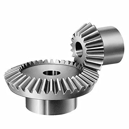 2Pcs Bevel Gear Tapered Bevel Pinion Gear Bevel Gears 2 Module 20 Teeth for Hardware Mechanical Rotation (20T 12mm Hole) - size: 20T 12mm Hole