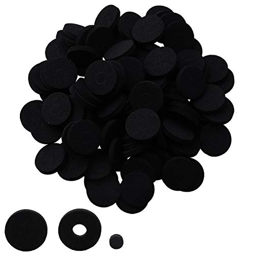 HobbyPark 100pcs RC Body Washers (Foam) for All 1/8 1/10 1/12 Scale Traxxas Redcat Arrma Axial HPI Himoto HSP Exceed RC Car Parts Truck Buggy Body Shell Mount Replacement