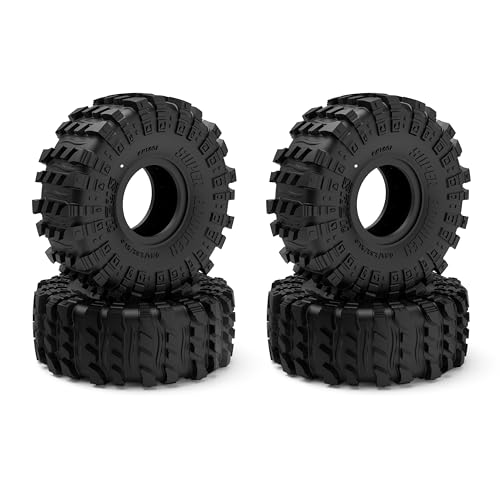 MEUS RACING 1.0 Tires - MS6 Super Bouncer Crawler Tires for TRX4M SCX24 FCX24 AX24 1/24 1/18 RC Crawler, 0.94/2.52/R1.0, #M1001 - size: M1001