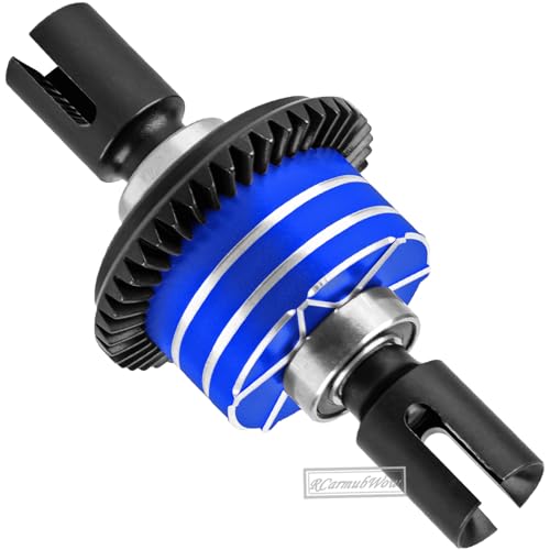 RC F/R Diff 43t &10t Input Gear Upgrades Part for 1/8 Kraton/Outcast/Talion 6S BLX EXB,Notorious 6S BLX,1/7 Mojave 6S BLX EXB,BigRock/Fireteam 6S BLX,Replace ARA310990 ARA310979,Navy Blue - color: Navy Blue(1set)