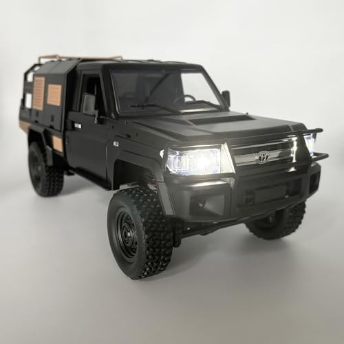 WPLDEWAN MN82S RC Rock Crawler RC Truck 4x4 1/12 Scale Toyota Land Cruiser | Remote Control Crawler Off Road Vehicle All Terrain Full Proportional 280 Motor Upgraded Chassis Adult