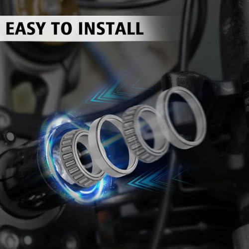 Tapered Roller Bearing Cone and Cup Set for Talaria Sting MX3 MX4 MX4 EVO/EXPEX, Chrome Steel Taper Bearing Set Bowl Set Conical Bearing for Taparia