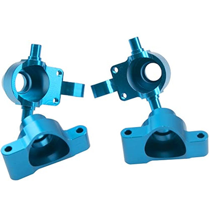 ShareGoo Metal Front & Rear Steering Knuckles Carrier Steering Hub Carriers Upgrade Parts Compatible with Tamiya TT-01 TT01 1/10 RC Drift Car