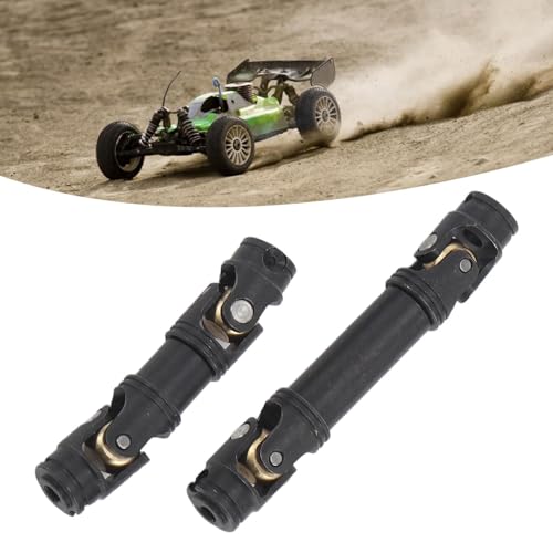 Adjustable Metal Front and Rear CVD Driveshaft Set for 1/18 RC Crawler, Replacement Drive Shaft Kit
