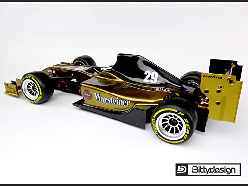 Type-6R 1/10 F1 Body (Clear) (Light Weight) / BittyDesign / BDYF1-T6R