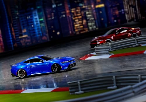 Traxxas 1/10 Scale 4-Tec Drift Car with Ford Mustang (Black) - color: Black