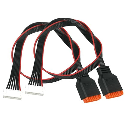 2Pcs JST-XH Balance Cable 2-6S 3S Lipo Battery Balance Charger Extend Expansion Plug Leads Adapter Conversion Line for RC Vehicles Lipo Battery Charging（50cm） - style: 2pcs 50cm