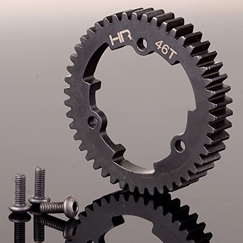 6448 46T 1 Mod Hardened Steel Spur Gear for Traxxas 1/10 E-Revo 2.0 VXL 1/5 X-Maxx Maxx 1/7 XO-1 (46T) - color: 46T