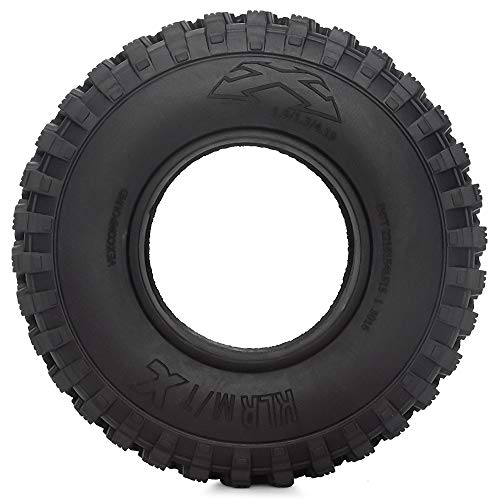 INJORA RC Tires 1.9inch 4Pcs RC Rubber Tyre Set Wheel Tires for 1:10 RC Crawler Axial SCX10 SCX10 III AXI03007 D90 TF2 MST Tamiya - size: 105mm